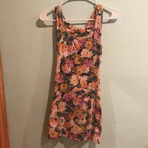 Forever 21 mini dress with bow tie back